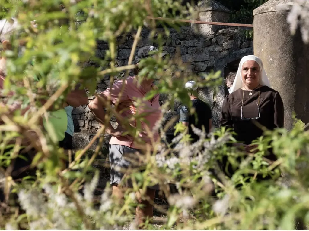 Nun at the Marcasso convent